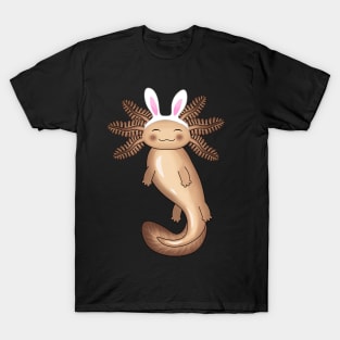 Brown Easter Axolotl T-Shirt